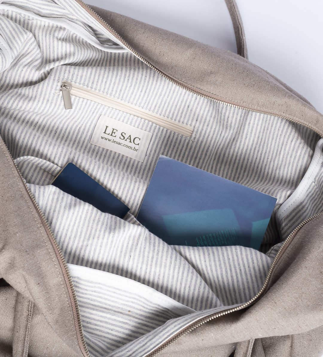 Sac cabas personnalisé Trendy Ecru